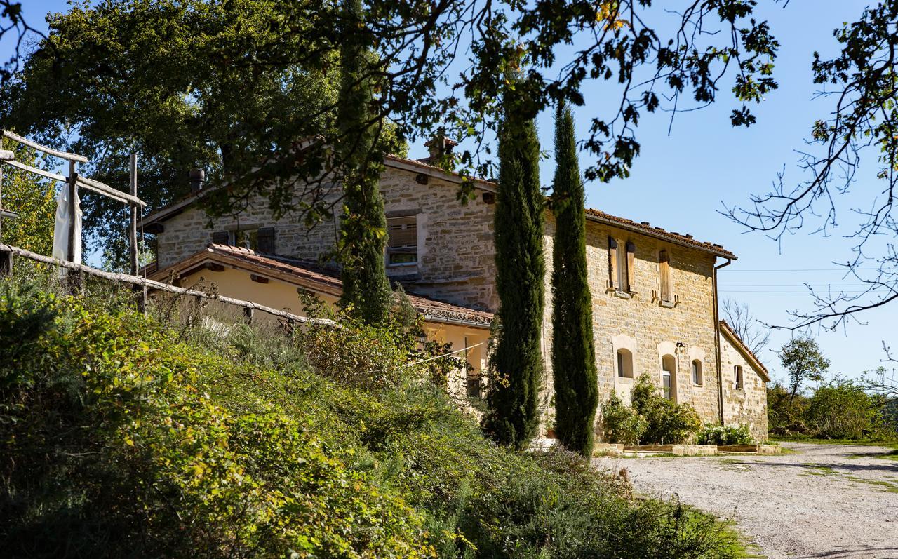 Готель Agriturismo L'Oca Blu Губбіо Екстер'єр фото